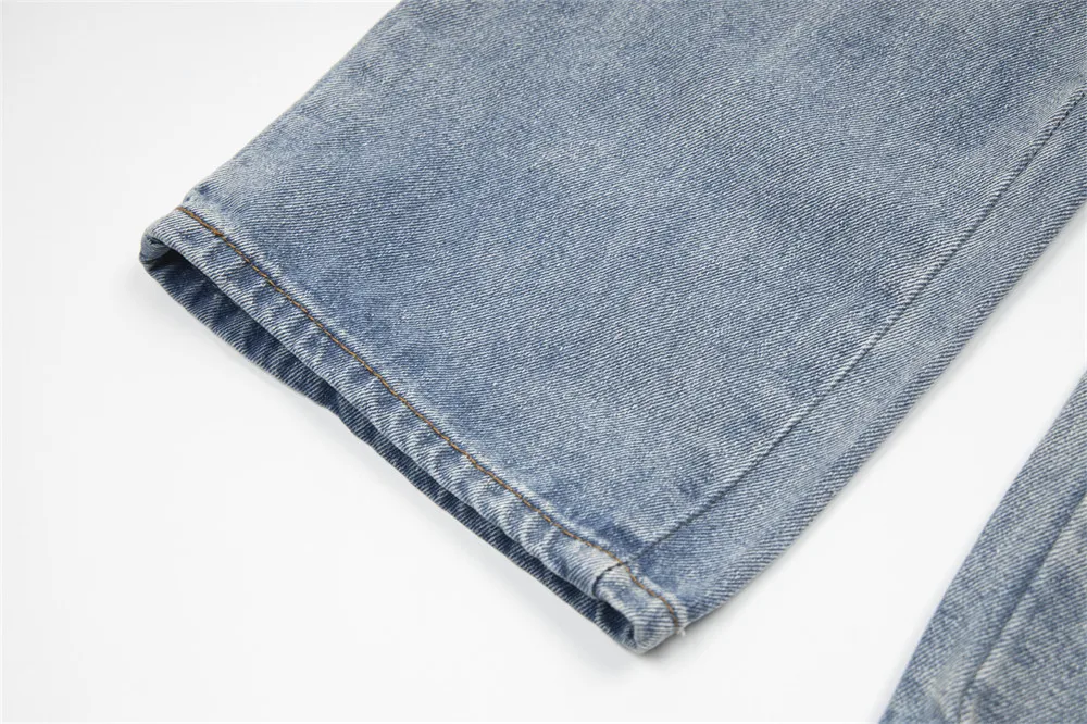 Title 25, Ripped Beggar Denim Trousers for Men and Women....