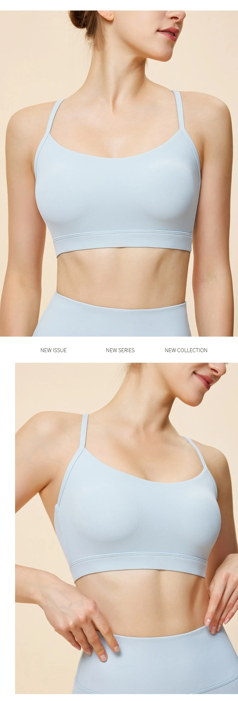 Title 11, Running Fitness Shockproof Bra Nude Feel Fixed ...