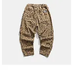 Blazer de lona fina com estampa de leopardo bordada, solto e estiloso. Nova tendência nacional para a primavera, perfeito para o dia a dia. — foto 1