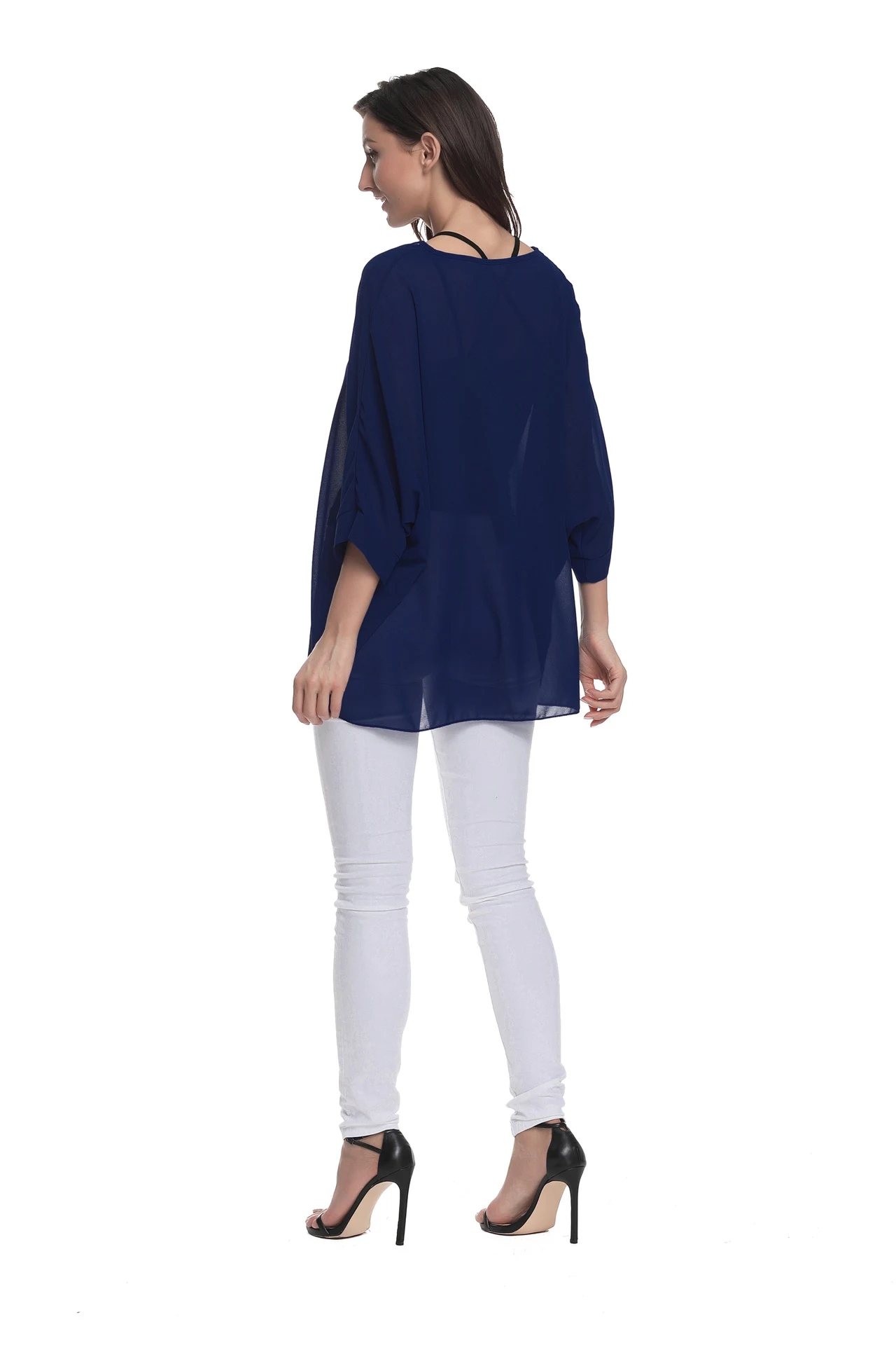 Title 7, Bohemian Chiffon Shirt Seaside Holiday Sun Prot...