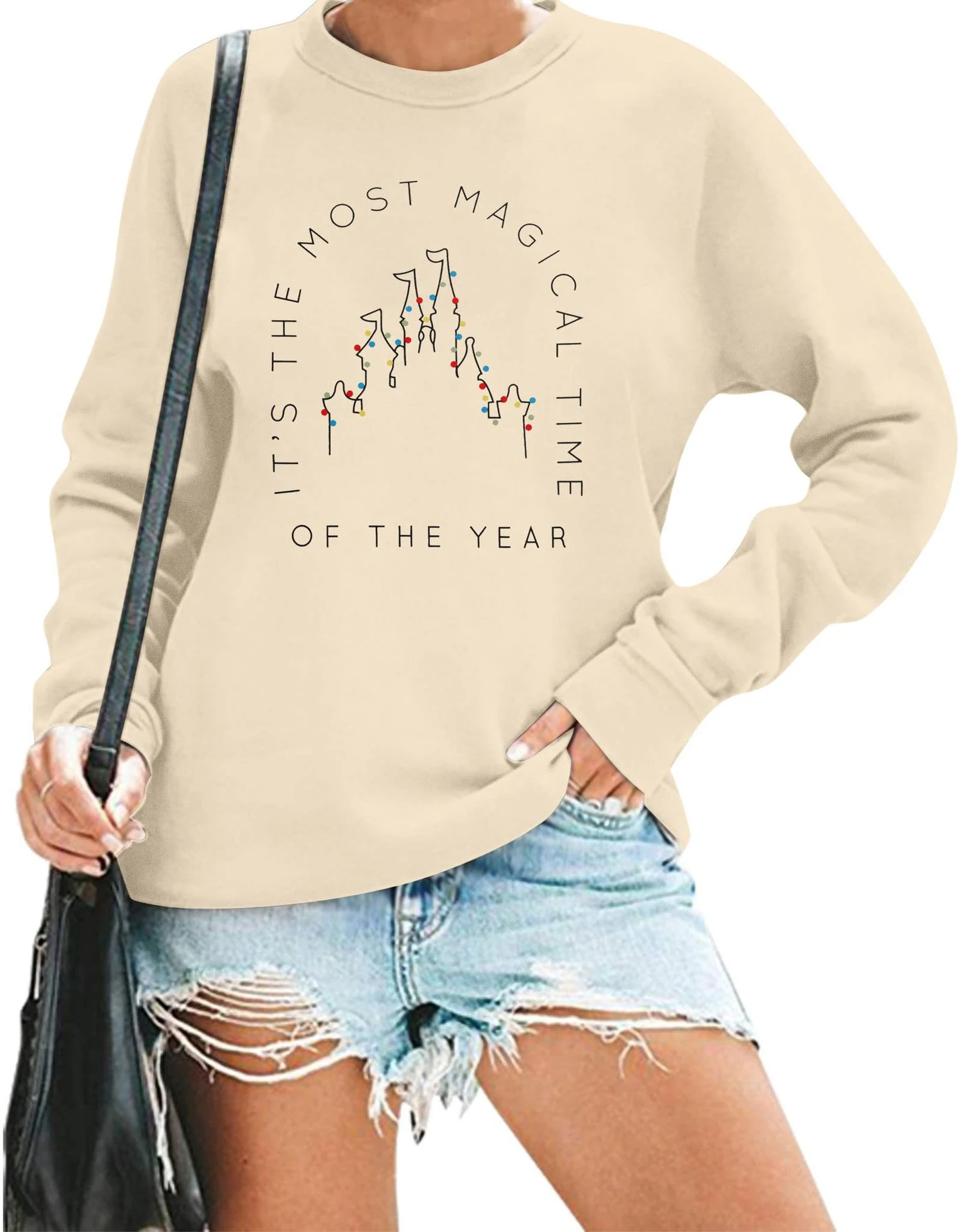 Damen Halloween-Sweater mit Aufdruck – der perfekte Herbstbegleiter. Genieße Komfort und Style mit diesem modischen Pullover für die Feiertage. — foto 14
