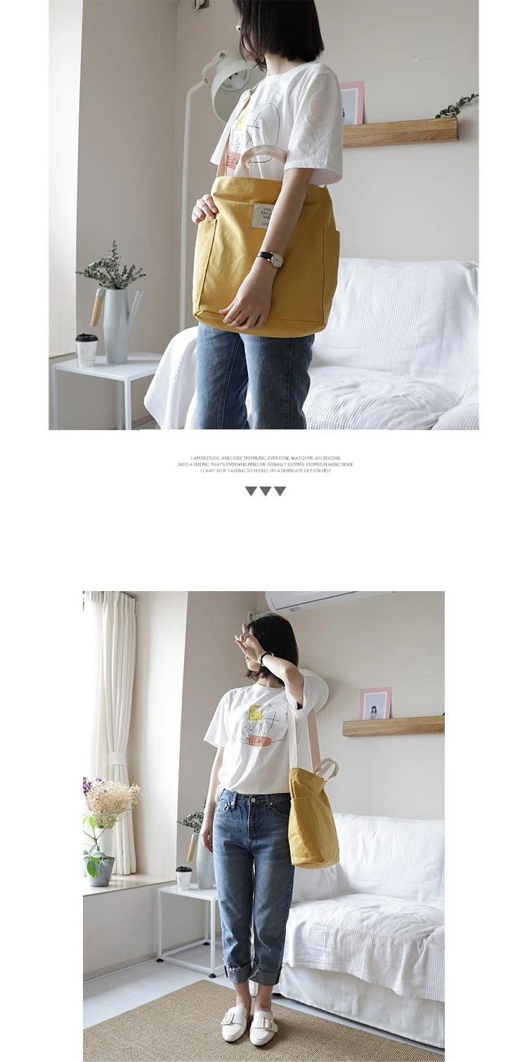 Title 8, Durable canvas shoulder bag for everyday use, p...