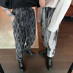 Pantalones Casuales Holgados de Primavera para Hombre Diseño Drapería Pierna Ancha Estilo Coreano, Cómodos y Elegantes — foto 5