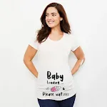 Fashion Loose Print Maternity Dress Print Short Sleeve — photo 1