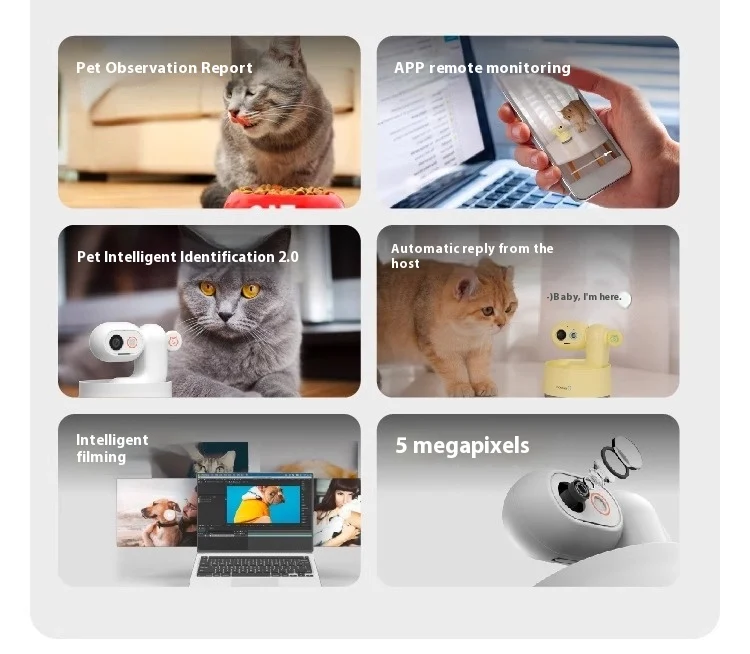 Title 3, Pet Home Smart Monitoring with Mobile Phone Rem...