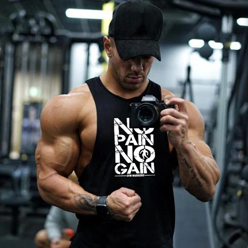 Title 6, Bodybuilding Clothing Gym Small Round Neck Spor...