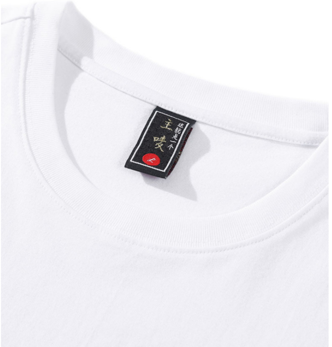 Title 2, Camisa de manga curta bordada para homens, idea...