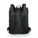 Mochila de viagem masculina retrô, grande capacidade. Ideal para aventuras e viagens. Design clássico e amplo espaço para suas coisas. — foto 3