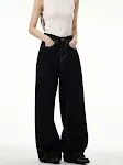 Heren Inverted Pants Baggy Straight Trousers. Relaxte pasvorm, rechte pijpen, maximaal comfort. Ideaal voor een casual, moderne look en optimale bewegingsvrijheid. — foto 2