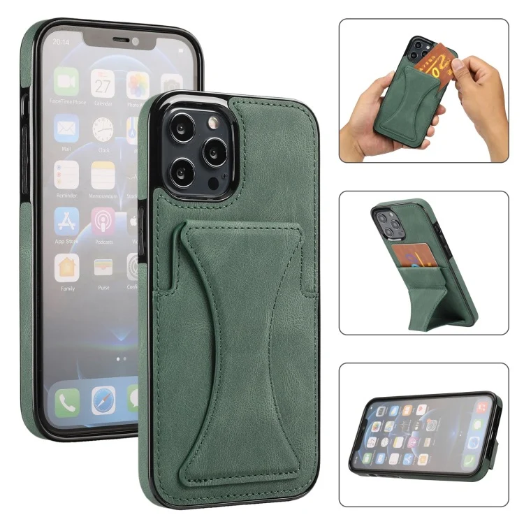 Title 2, Leather Case With Card Holder Wallet Kickstand....