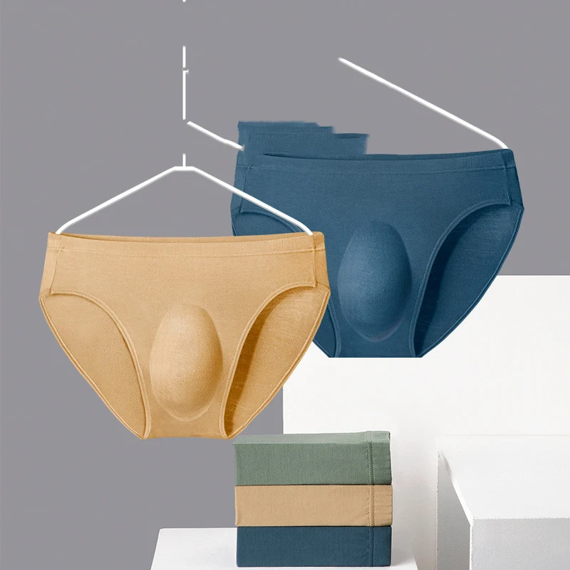 Title 3, 3D Punching Mold Crotch Breathable Underwear Man