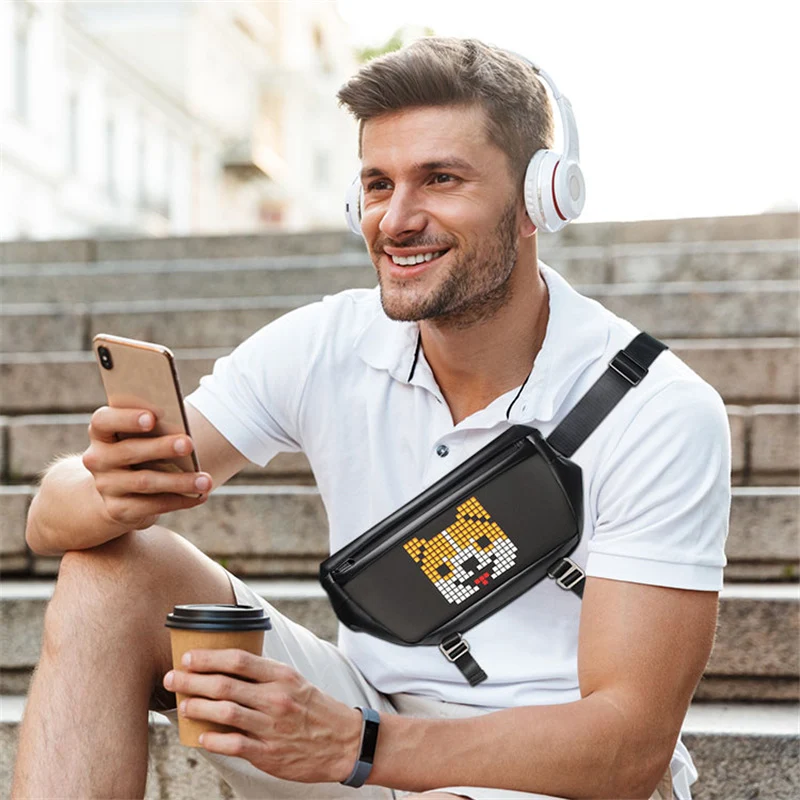 Mochila de Ombro Personalizada Graffiti DIY Moda Cool Crie seu design exclusivo Estilo único e ideal para escola, trabalho e lazer — foto 5