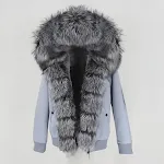 Blue Gray Silver Fox