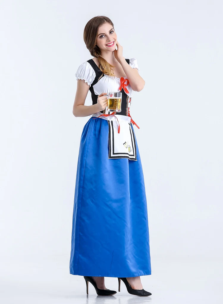 Title 15, Beer Festival Wine Lady Costume Bavarian Tradit...