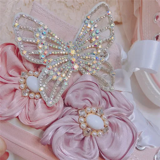 Title 6, Lace-up Canvas Shoes Fairy Dream Flower. Enjoy ...