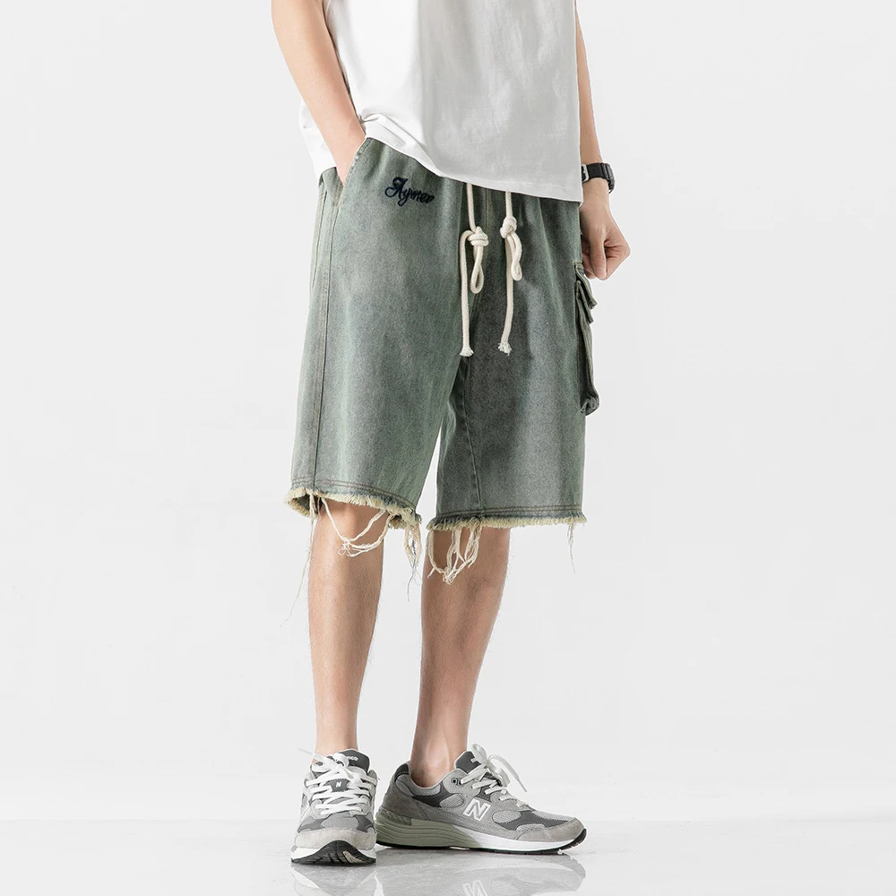 Title 9, Mens Fashion Work Clothes Denim Shorts, Punk S...