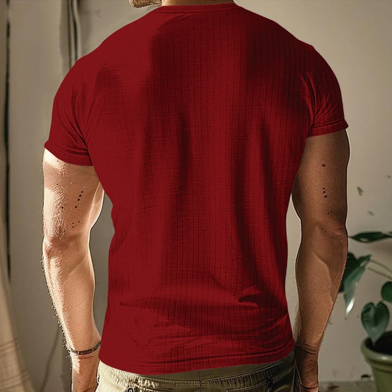 Title 2, Mens Short Sleeve Slim Fit Sunken Stripe V-nec...