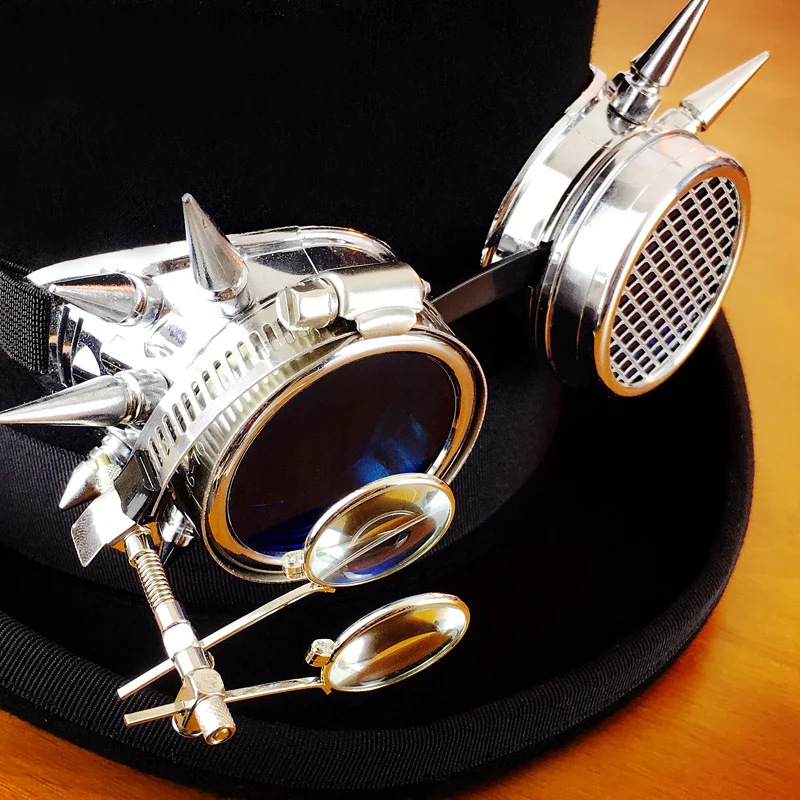 Title 4, Steampunk creatieve retro hoge hoed