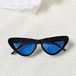 Black frame blue sheet