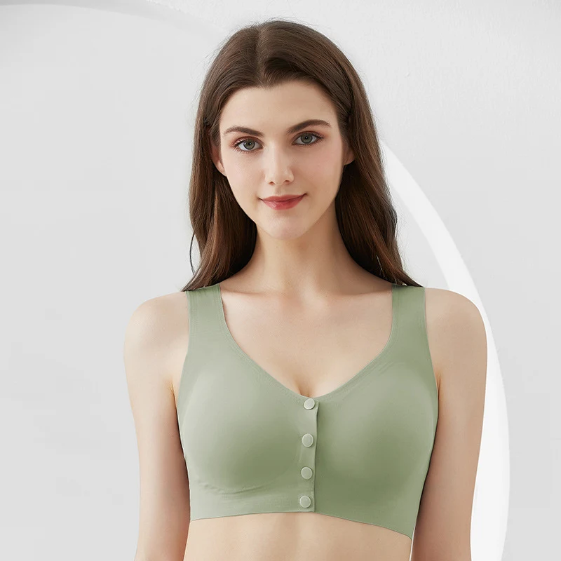 Japanese Breastfeeding Underwear Large Size No Steel Ring Four Season. Comfortable support and ease for nursing mothers. — photo 5
