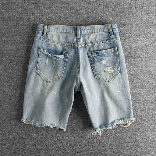 Title 2, Modieuze denim shorts voor heren, casual stijl,...