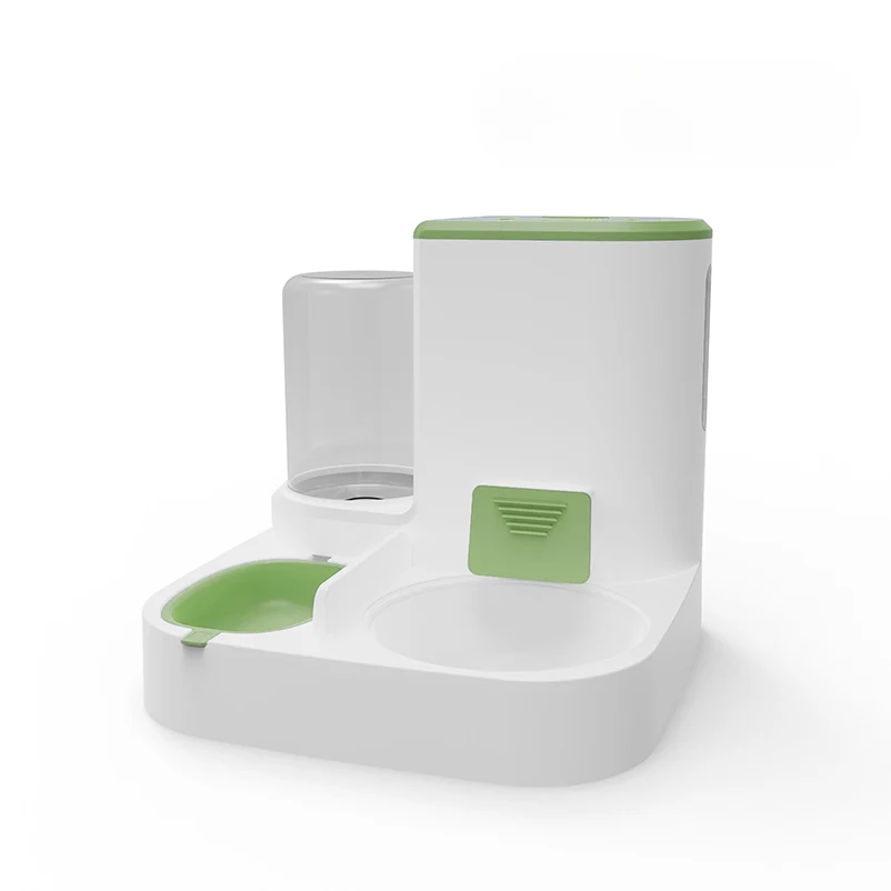 Title 3, Cat feeder Cat water dispenser Cat bowl Dog foo...