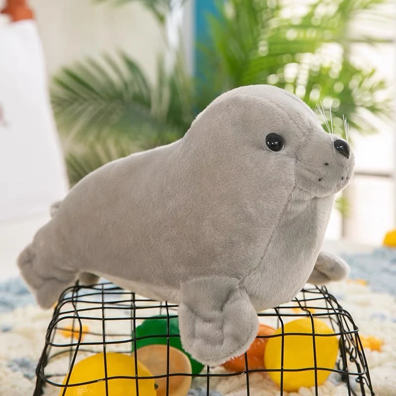 Polar Ocean Underwater World Seal Plush Toy. Soft and cuddly, perfect for hugs and playtime. A delightful companion for — photo 8