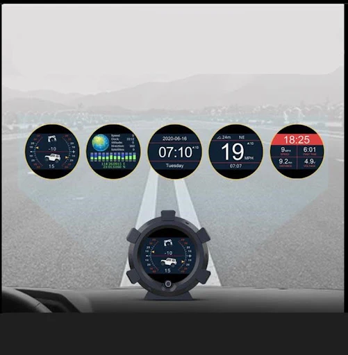Title 1, Car Incline Meter On-Board Altitude Meter Drive...