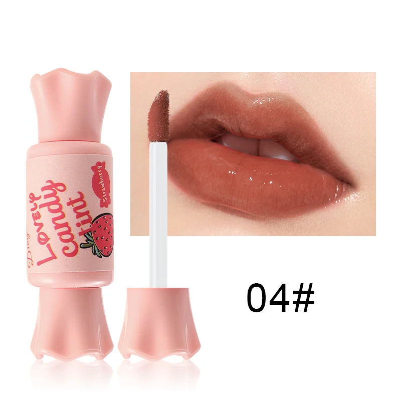 Title 3, Lady Cute Mirror Candy Lip Glaze ile dudakların...