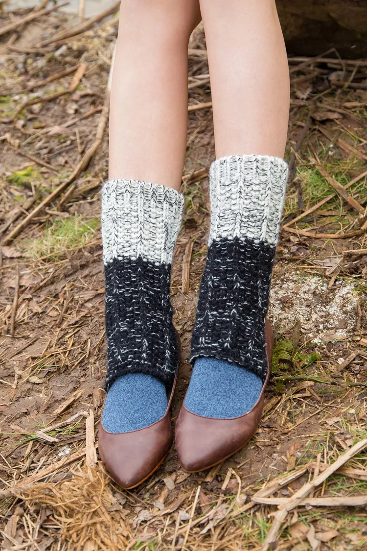 Title 25, Knitted wool color matching warm Latin dance le...