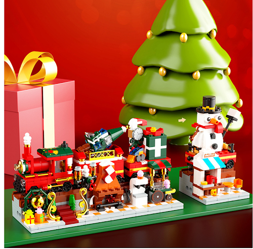 Title 2, Construa a magia do Natal! Blocos de montar com...