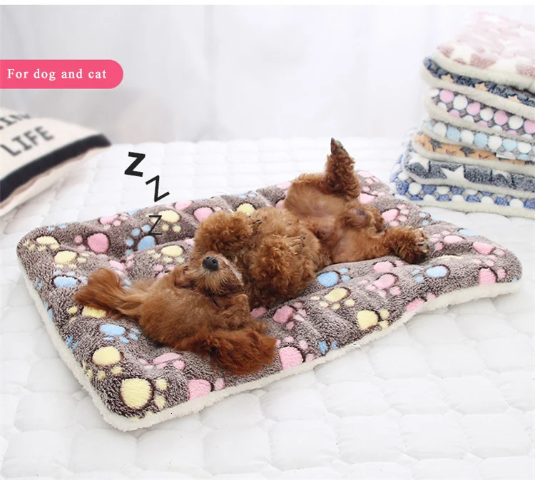 Title 8, Winter Keep warm Pet Mats Thicken Soft Cat Bed ...