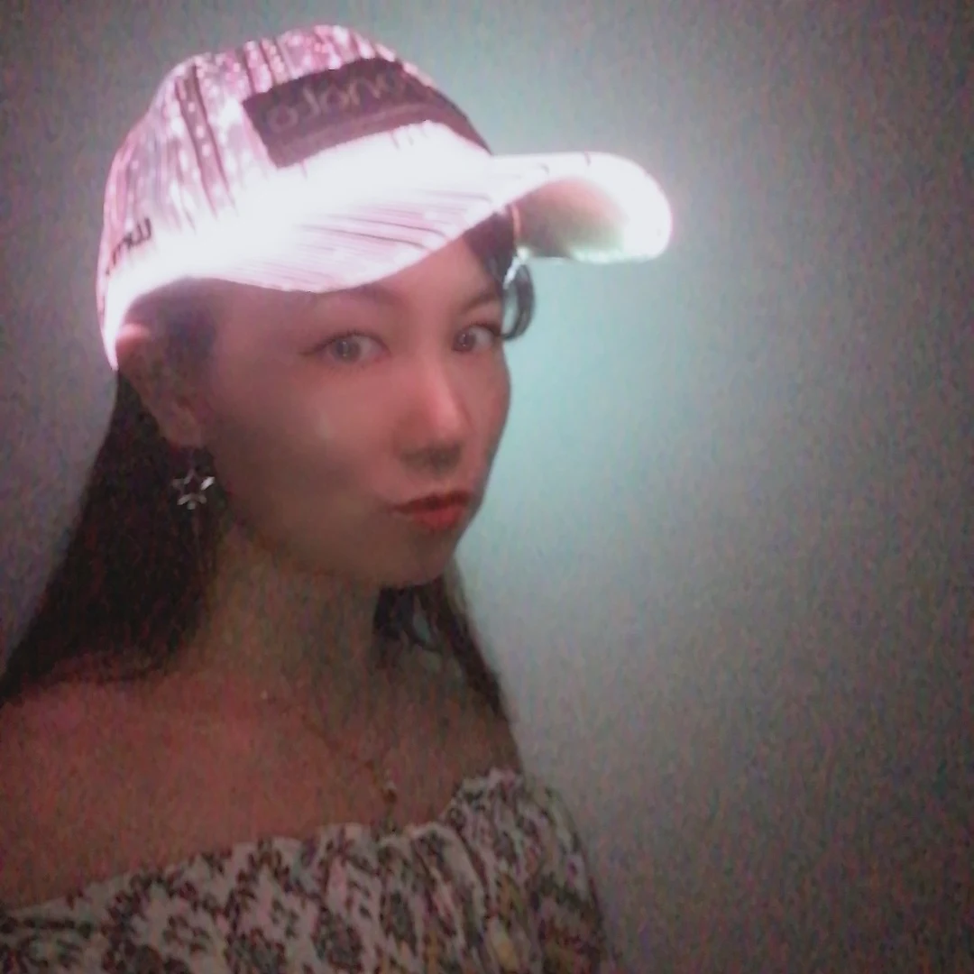 Title 1, Luminous Baseball Cap Halloween Outdoor Fiber O...