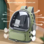Draagbare Ademende Space Pet Cabin Rugzak voor Huisdieren Outdoor Avonturen Comfortabel en Veilig Reizen met je Dier — foto 2