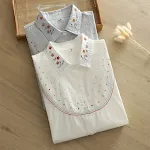 Women's Autumn Ethnic Style Loose Long Sleeve Shirt — photo 16