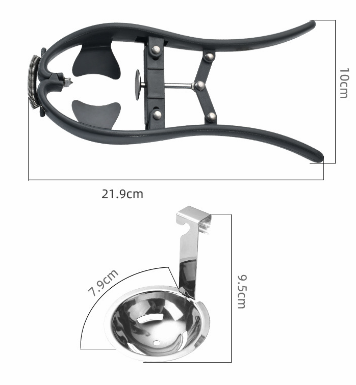 Title 1, Manual Egg Opener Stainless Steel Scissors Eggs...