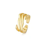 Anillo Escalera de Plata de Ley S925. Elegante y versátil, perfecto para uso diario, combina con cualquier atuendo y realza tu estilo. — foto 2