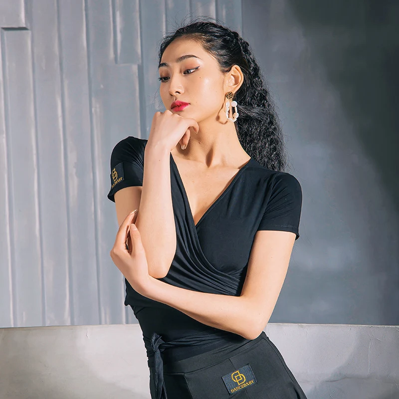 Title 4, Latin Dance Clothes Summer Clothes Female Adult...