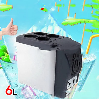 Title 3, Portable Insulated 6-Liter Refrigerator Keeps D...