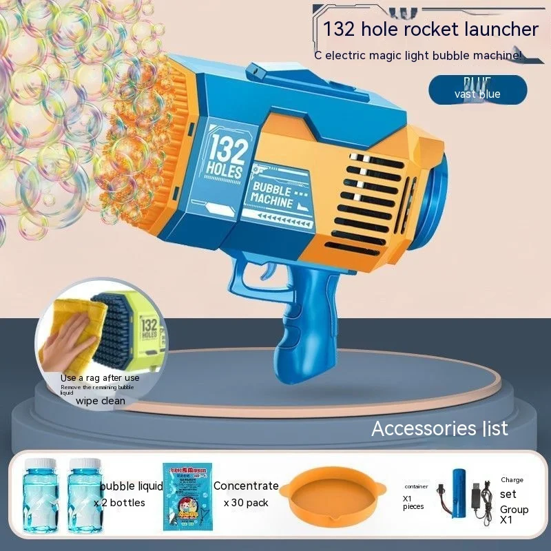 Electric Bubble Machine Children's Toy Stand. Generate endless bubbles for fun indoors and outdoors. Easy to use and per — photo 26