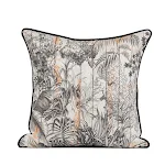 Capa de almofada para sofá de sala American Home, jacquard misto, transforme sua sala com estilo e conforto. Decore fácil e rapidamente. — foto 2