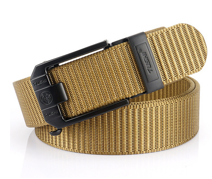 Title 6, Automatic buckle nylon thick canvas belt