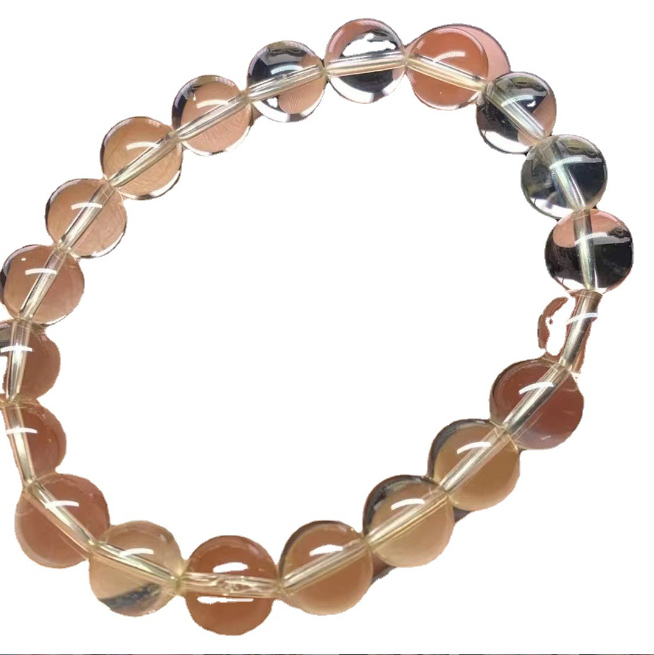 Title 6, Pulseira de citrino natural do Brasil para home...