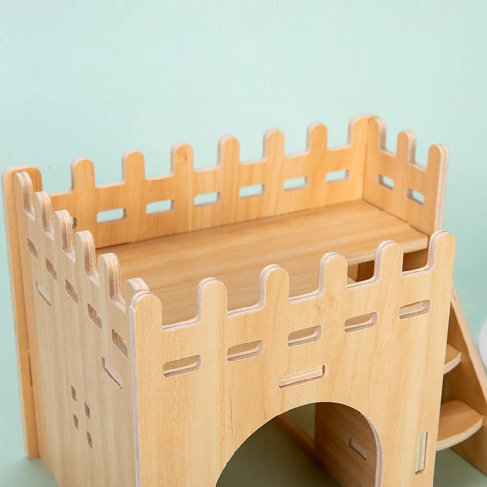 Title 5, Safe Dwarf Hamsters Climbing Play Hut Chews Toy...