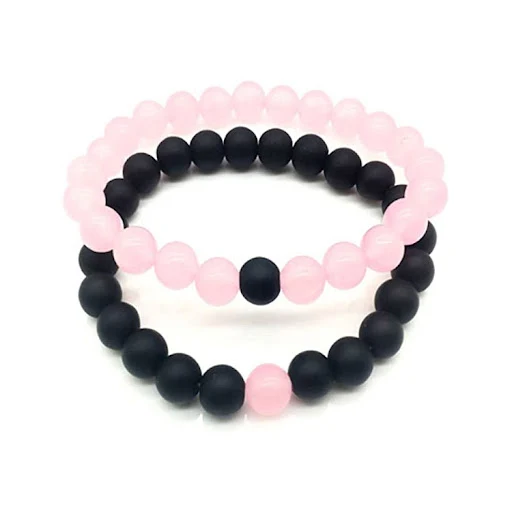 Title 2, Conjunto de duas pulseiras de pedra natural tur...
