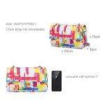 Modieuze Lingge Kettingtas Schoudertas Messenger Bag Elegant en Functioneel Perfect voor Dagelijks Gebruik en Speciale Gelegenheden Voeg Stijl Toe. — foto 3