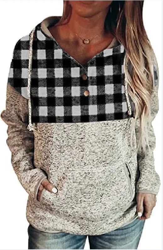 Moda feminina urbana casual suéter de comprimento médio — foto 1