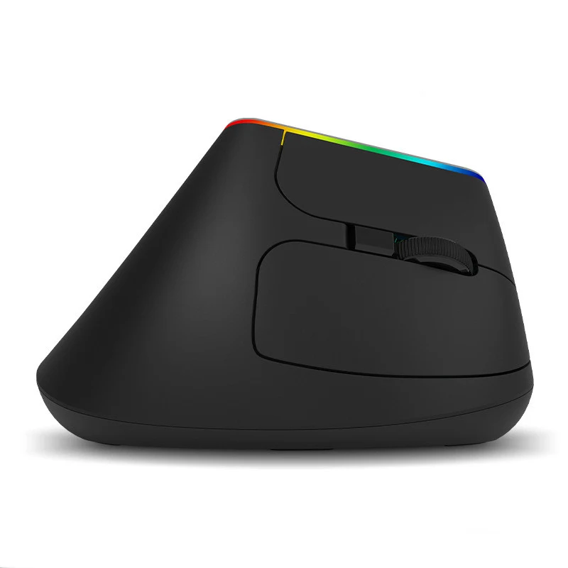 Title 2, Mouse Vertical Ergonômico Sem Fio USB para Desk...