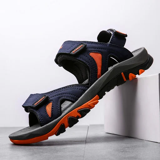 Title 6, Mens Leather Sandals, Versatile Beach Shoes, E...