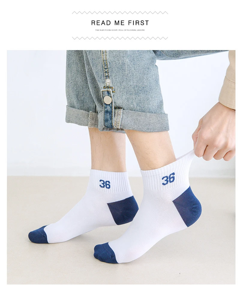 Herren Sport Kurze Dünne Socken Atmungsaktiv und leicht Ideal für Laufen und Training Maximaler Komfort und Frische Perfekt für den Sommer — foto 2